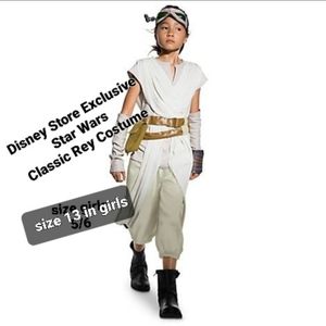 Star Wars Classic Rey The Force Awakens Big Girls Costume